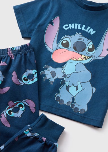 Disney Kids Stitch Top & Bottom Pyjama Set (1-7yrs)