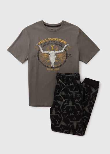 Yellowstone Beige Ranch Pyjama Set