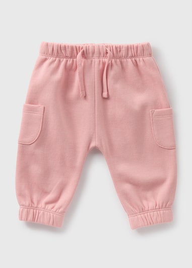 Baby Pink Jogging Bottoms (Newborn-23mths)