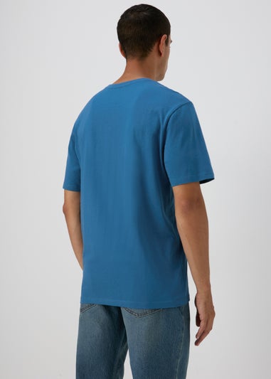 Blue Essential Crew Neck T-Shirt