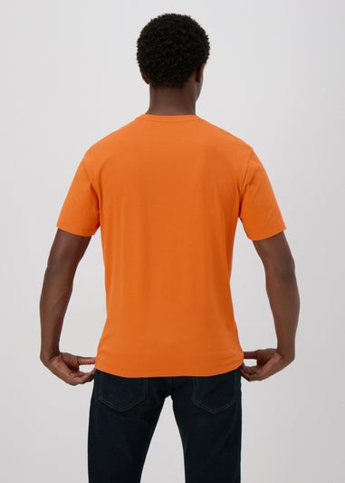 Orange Essential Crewneck T-Shirt