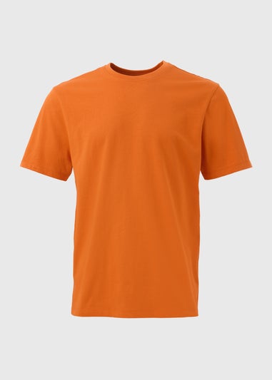 Orange Essential Crewneck T-Shirt