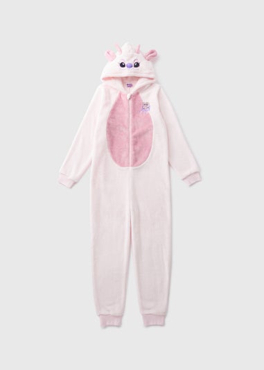 Disney Angel Girls Pink Onesie (4-12yrs)