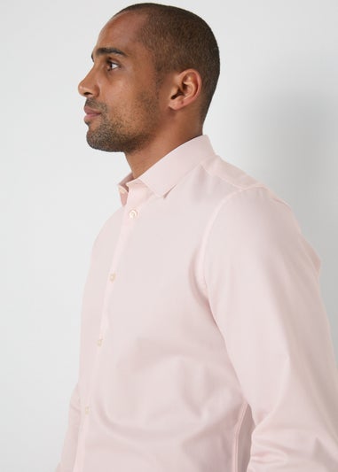 Taylor & Wright Pink Slim Fit Shirt