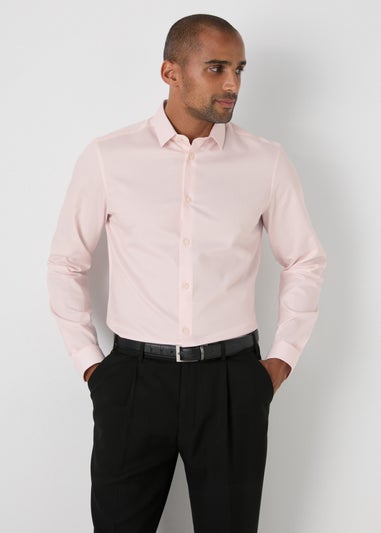 Taylor & Wright Pink Slim Fit Shirt