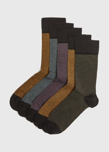 5 Pack Multicolour Socks