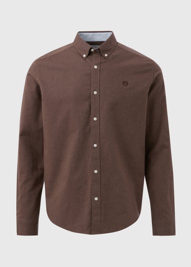 Brown Oxford Shirt