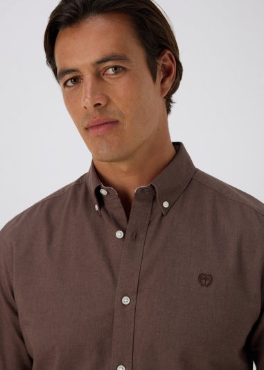 Brown Oxford Shirt