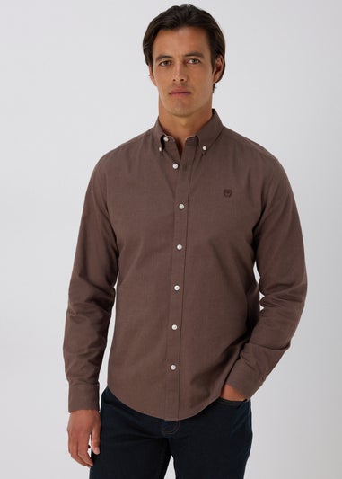 Brown Oxford Shirt