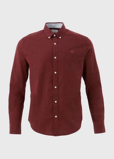 Burgundy Oxford Shirt