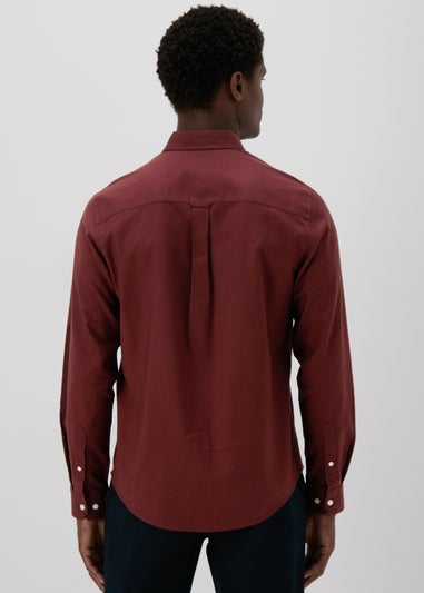 Burgundy Oxford Shirt