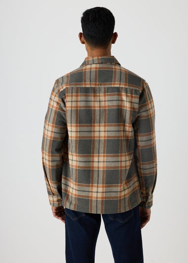 Khaki Check Shirt