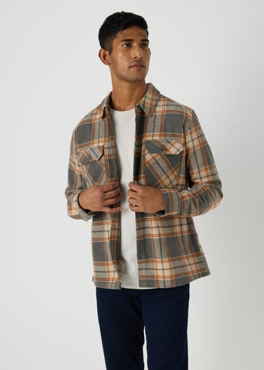 Khaki Check Shirt