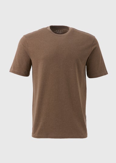 Brown Crewneck T-Shirt