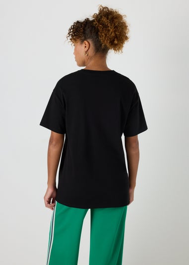 Black Oversized Wellness T-Shirt