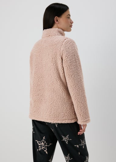 Mink Quarter Zip Snuggle Top