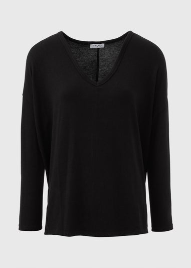 Black Long Sleeve Top