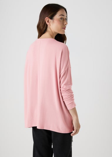 Pink Longline Top