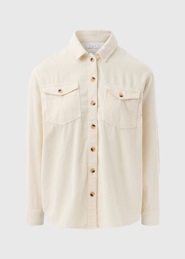 Cream Corduroy Shirt