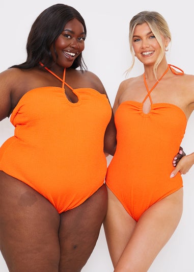 In The Style Jac Jossa Orange Swimsuit