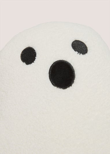 White Ghost Shaped Cushion