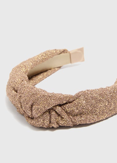 Gold Texture Headband