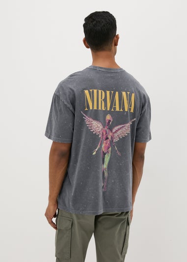 Charcoal Washed Nirvana T-Shirt