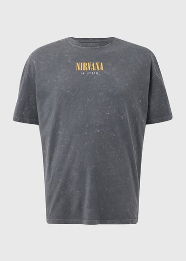 Charcoal Washed Nirvana T-Shirt