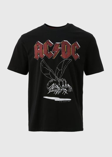 Black ACDC T-Shirt