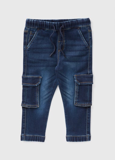 Boys Blue Cargo Jeans (1-7yrs)