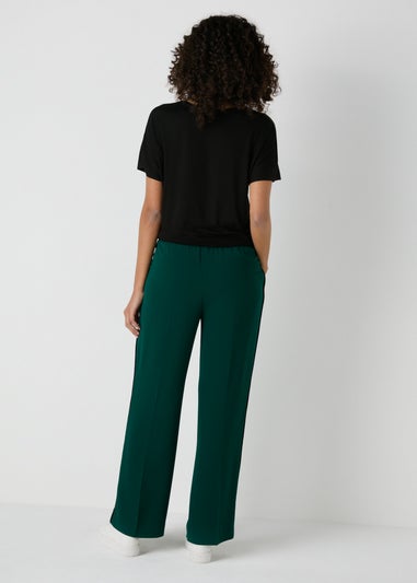 Et Vous Green Wide Leg Trousers