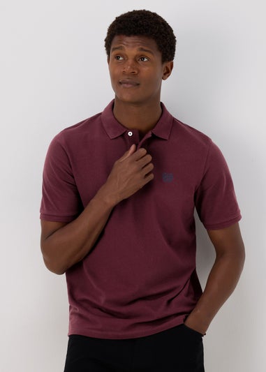 Burgundy Essential Polo Shirt