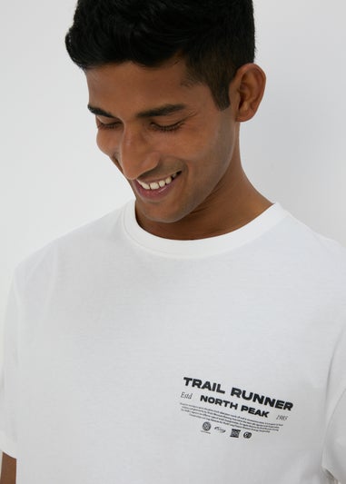 Souluxe White Trail Runner T-Shirt