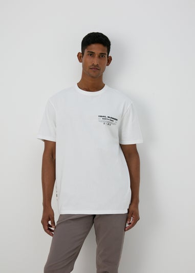 Souluxe White Trail Runner T-Shirt