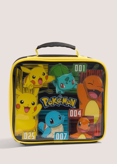 Pokémon Black Lunch Bag & Boxes (25.5cm x 26.5cm)