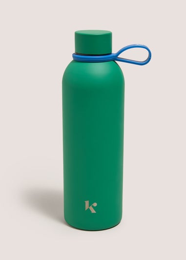 Green Soft Touch Drinks Bottle