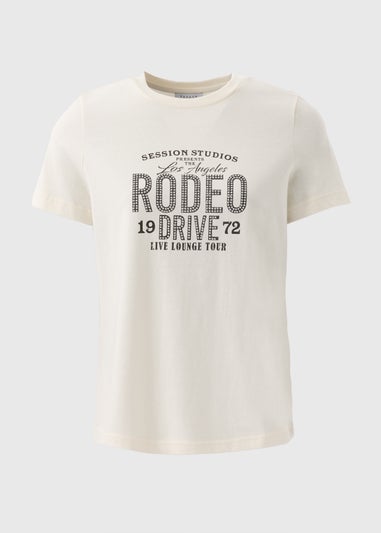 Cream Rodeo Drive T-Shirt