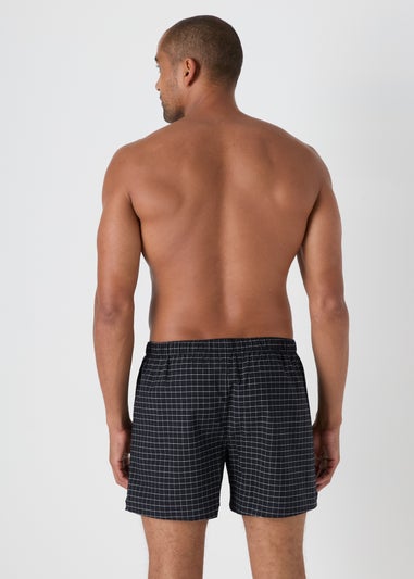 5 Pack Black Patterned Boxers