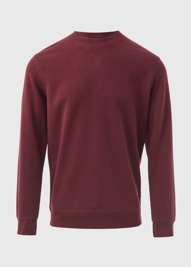 Burgundy Crewneck Sweatshirt