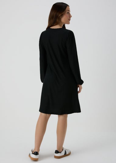 Black Spot Mini Dress