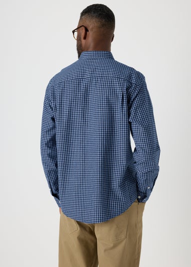 Lincoln Blue Gingham Check Shirt