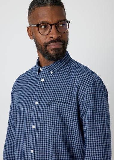 Lincoln Blue Gingham Check Shirt