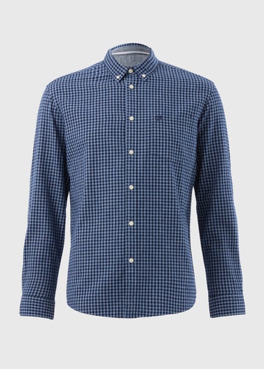 Lincoln Blue Gingham Check Shirt