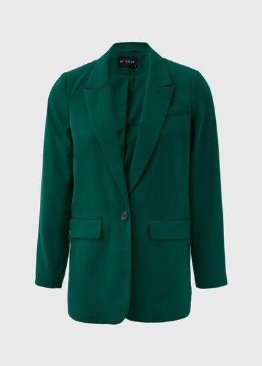 Et Vous Green Blazer