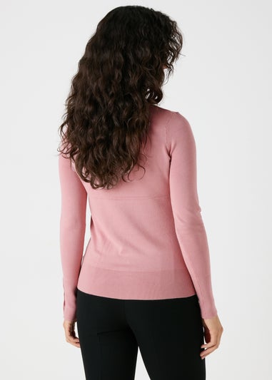 Et Vous Pink Gauge Jumper