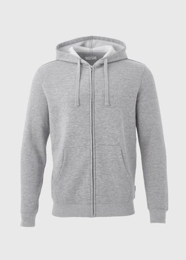 Grey Zip Up Hoodie