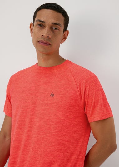 Souluxe Coral Two Tone Sports T-Shirt