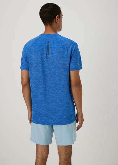 Souluxe Blue Two Tone T-Shirt