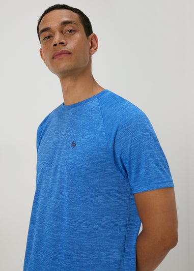 Souluxe Blue Two Tone T-Shirt