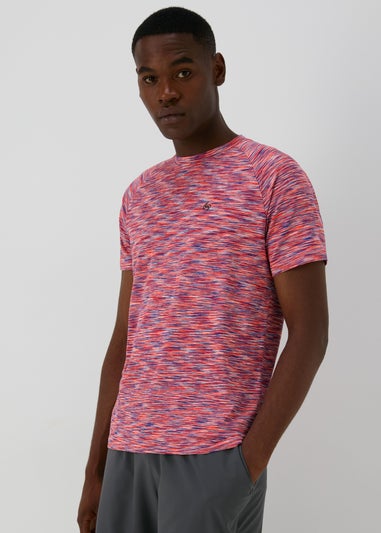 Souluxe Coral Space Dye T-Shirt